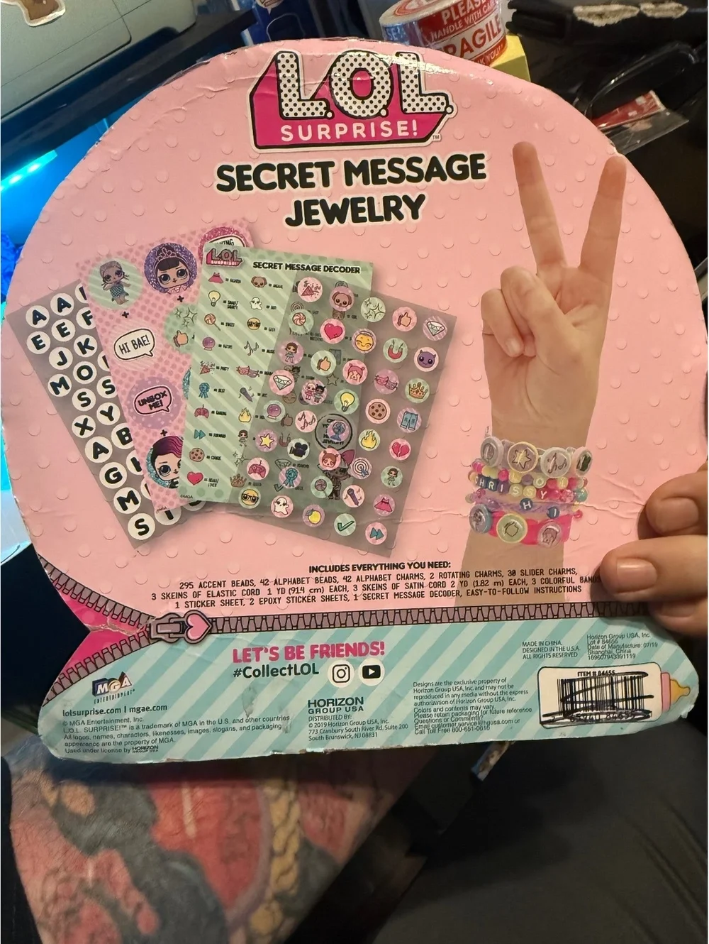 L.O.L. Surprise! Secret Message Jewelry Craft Kit